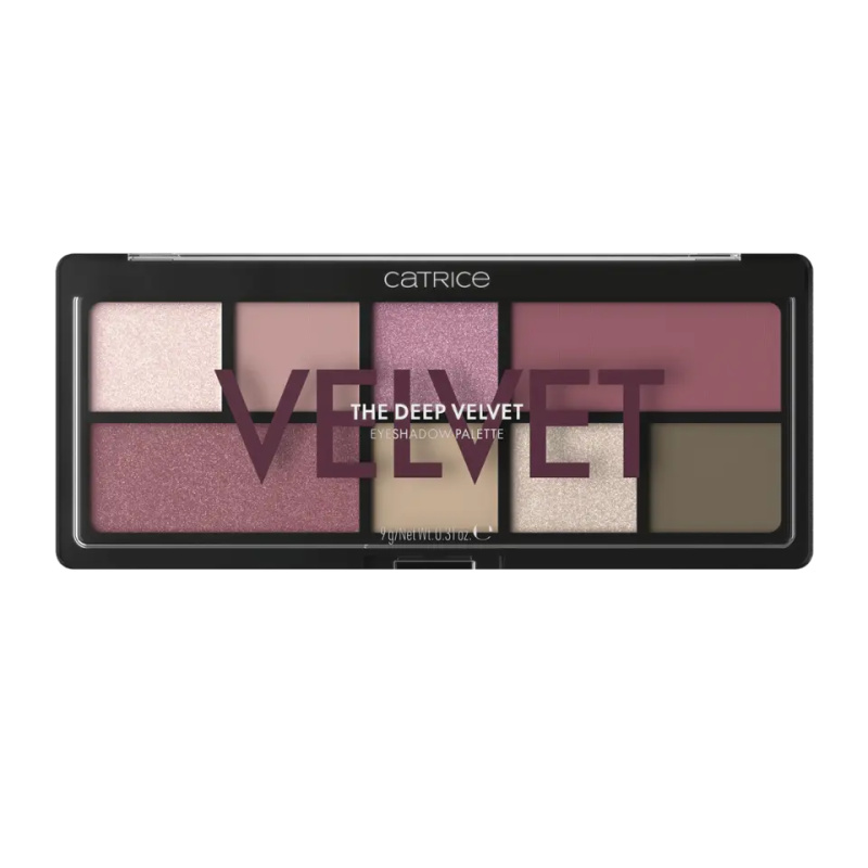 Catrice The Deep Velvet paleta očních stínů 9 g