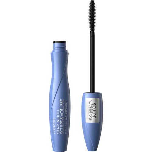 Catrice Glam & Doll Sculpt & Volume voděodolná řasenka pro objem a natočení řas černá 10 ml