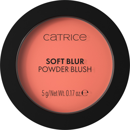 Catrice Soft Blur Powder Brush pudrová tvářenka s matným efektem odstín 020 Coral Cloud 5 g