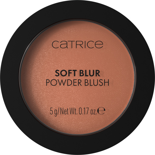 Catrice Soft Blur Powder Brush pudrová tvářenka s matným efektem odstín 050 Born to blonze 5 g