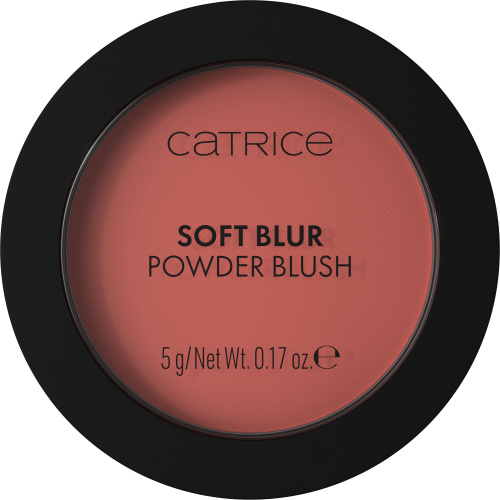 Catrice Soft Blur Powder Brush pudrová tvářenka s matným efektem odstín 060 Berry me later! 5 g