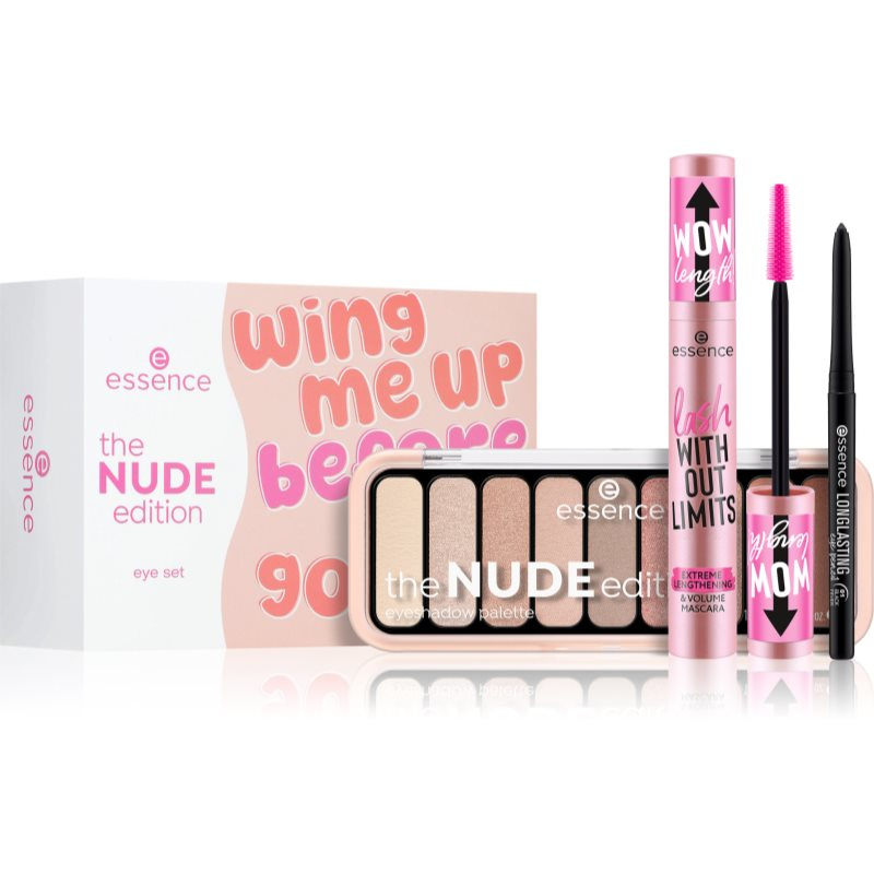 essence The Nude Edition dárková sada na oči 01 Eye'm So In Love!