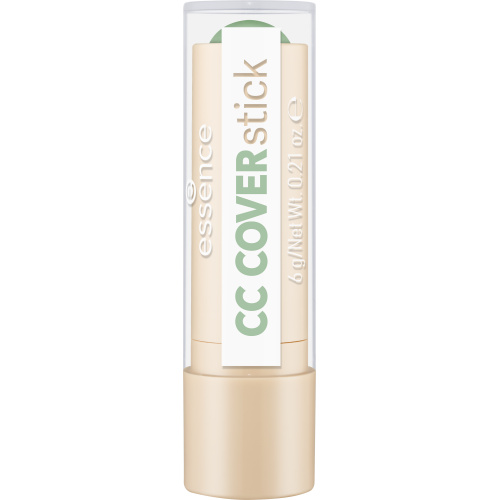 essence CC COVERstick krémový korektor v tyčince odstín 10 Green 6 g