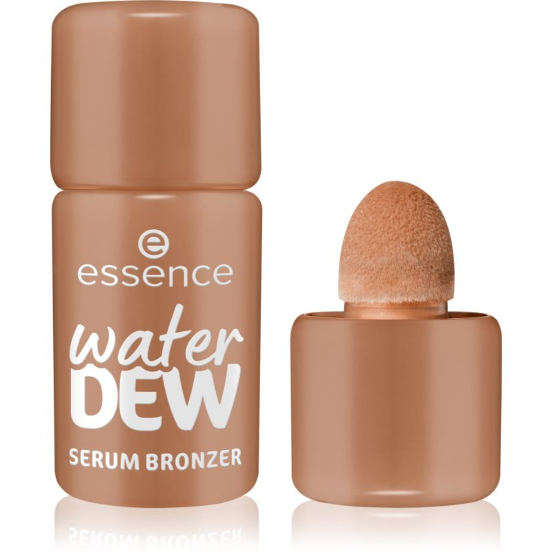 essence water DEW SERUM BRONZER tekutý bronzer s rozjasňujícím efektem odstín 10 Latte Drop 3.5 ml