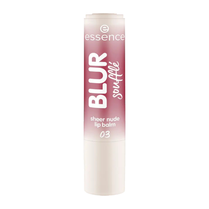 essence Blur Soufflé tónovací balzám na rty s matným efektem odstín 03 Nude Peach 3 g