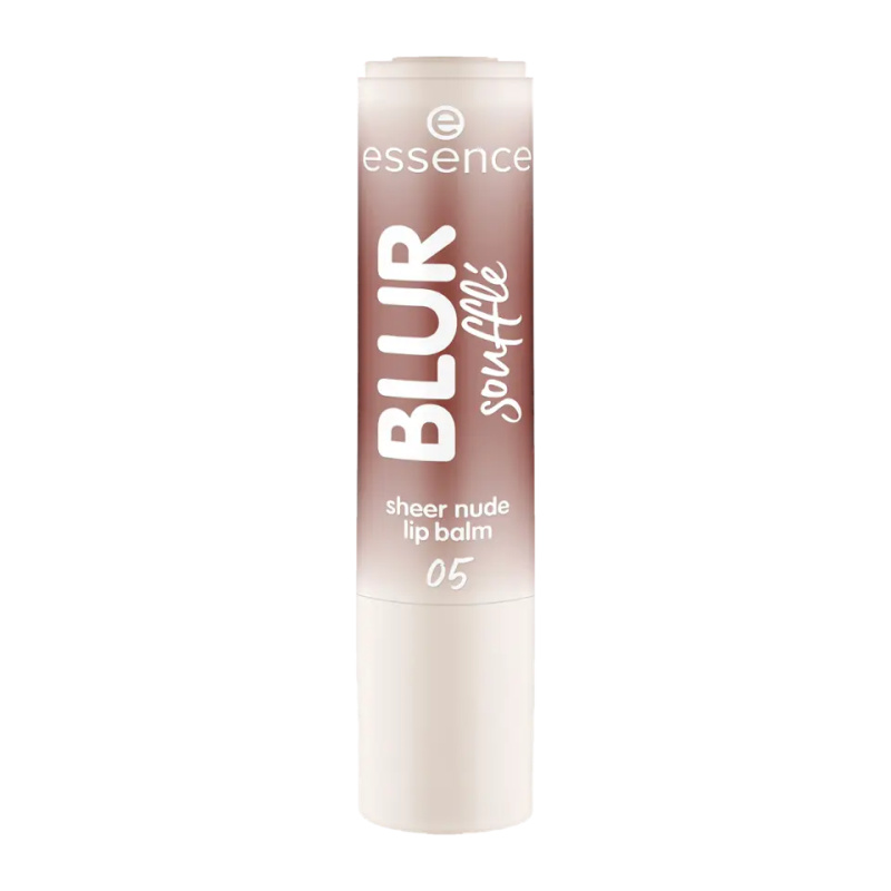 essence Blur Soufflé tónovací balzám na rty s matným efektem odstín 05 Nude Toffee 3 g