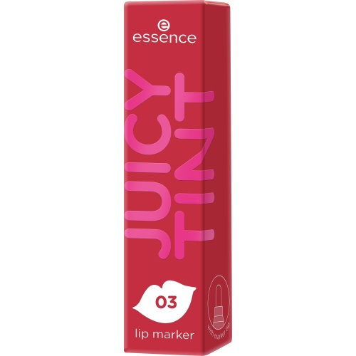 essence JUICY TINT fix na rty odstín 03 Cherry Crush 3.5 ml