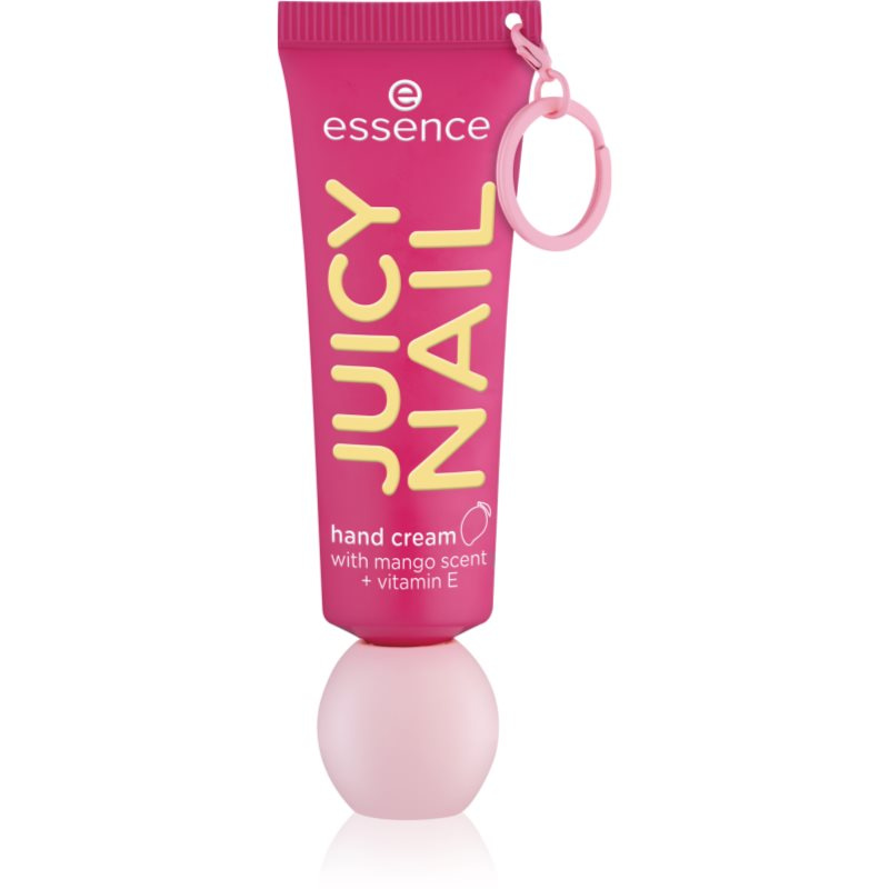 essence JUICY NAIL hydratační krém na ruce s klipem 30 ml