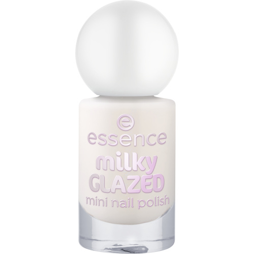essence milky GLAZED lak na nehty mini odstín 21 5 ml