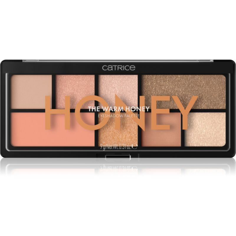 Catrice The Warm Honey paletka očních stínů 9 g
