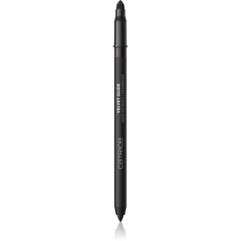 Catrice Velvet Glide voděodolná tužka na oči s matným efektem odstín 010 Black Stone 1.4 g