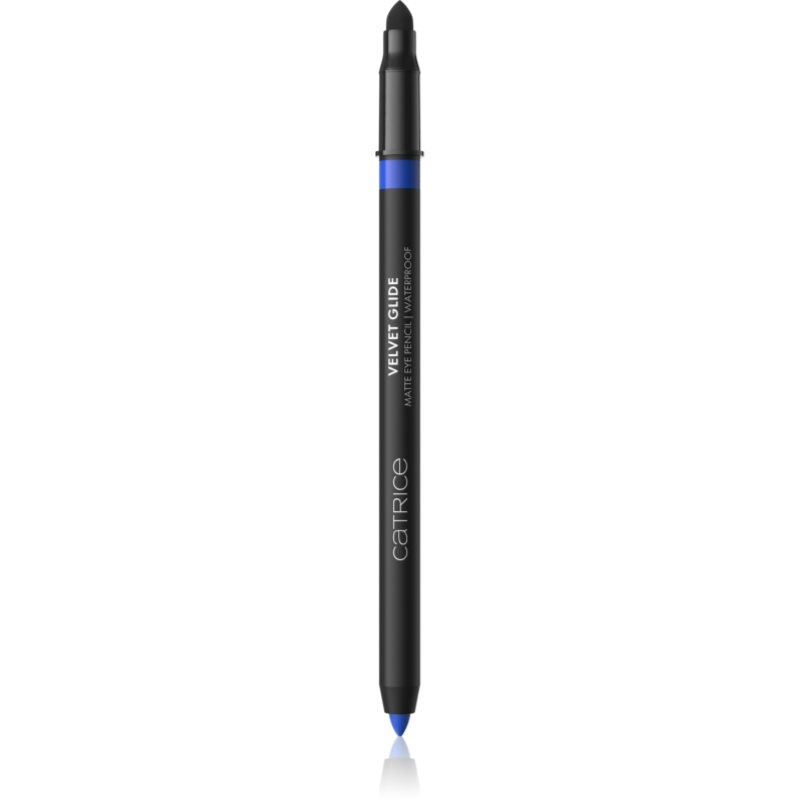 Catrice Velvet Glide voděodolná tužka na oči s matným efektem odstín 050 Blue Pulse 1.4 g