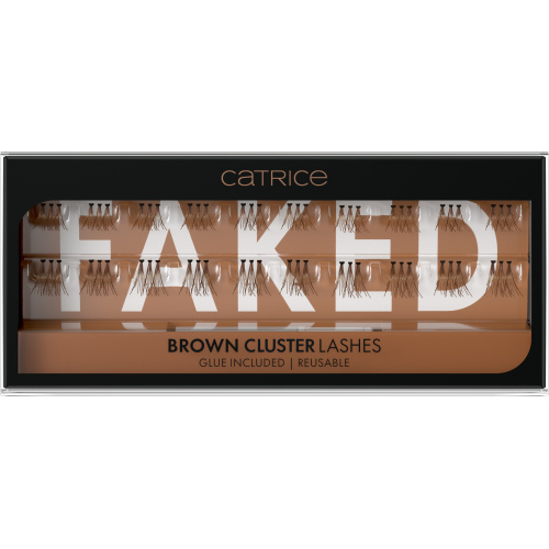 Catrice Faked umělé řasy s lepidlem Brown Cluster 20 ks
