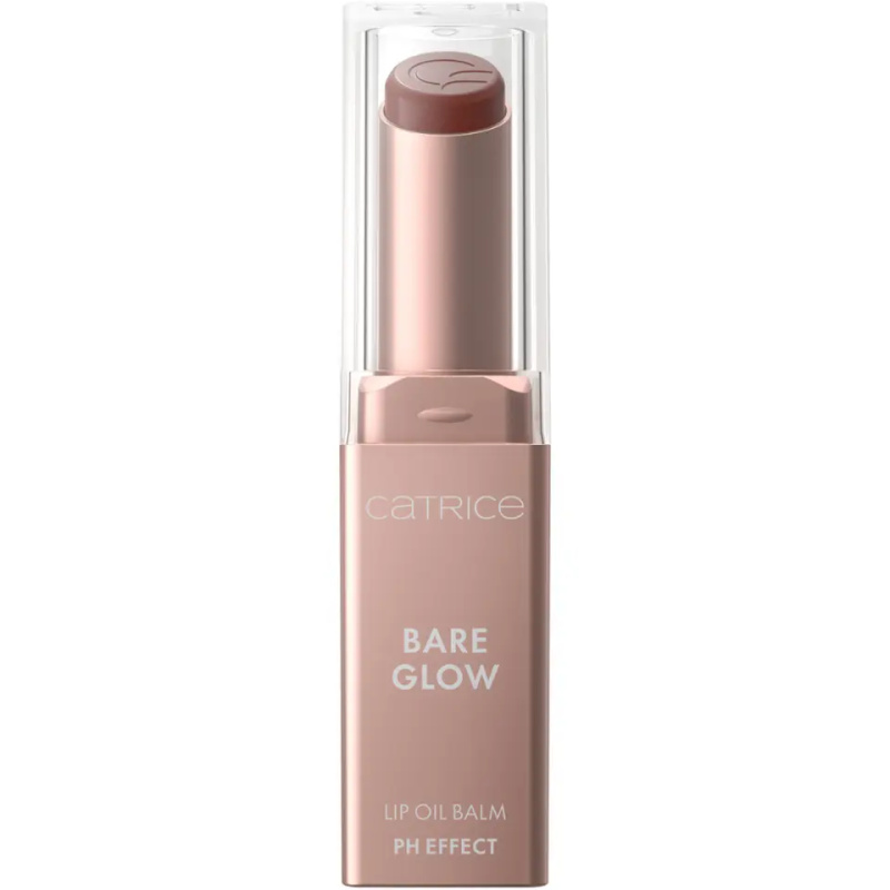 Catrice Bare Glow balzám na rty reagující na pH odstín 020 Warm Mahogany 3 g