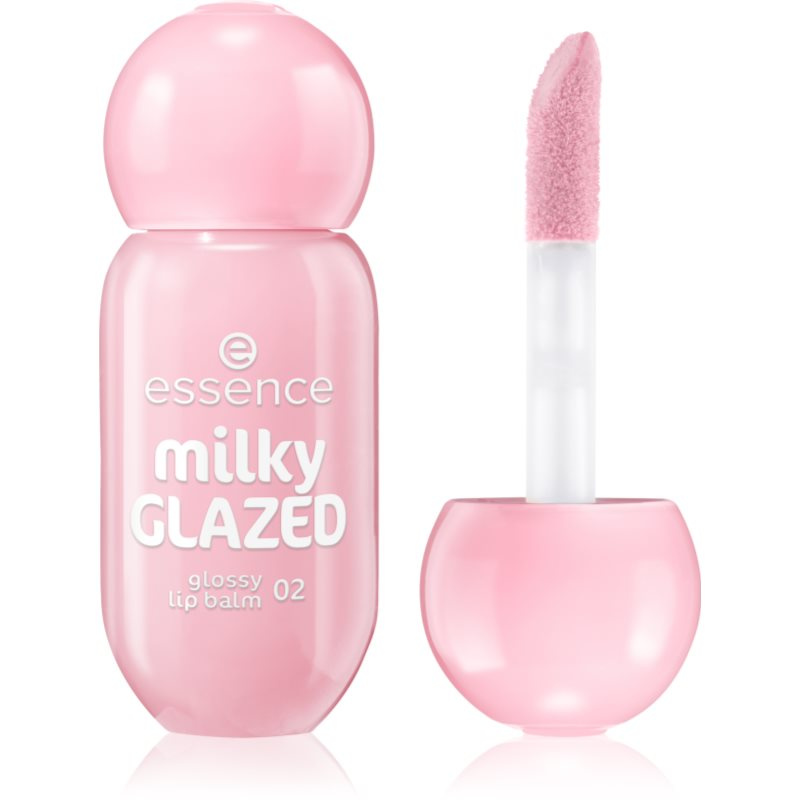 essence Lesk na rty Milky Glazed 02 Strawberry Whip