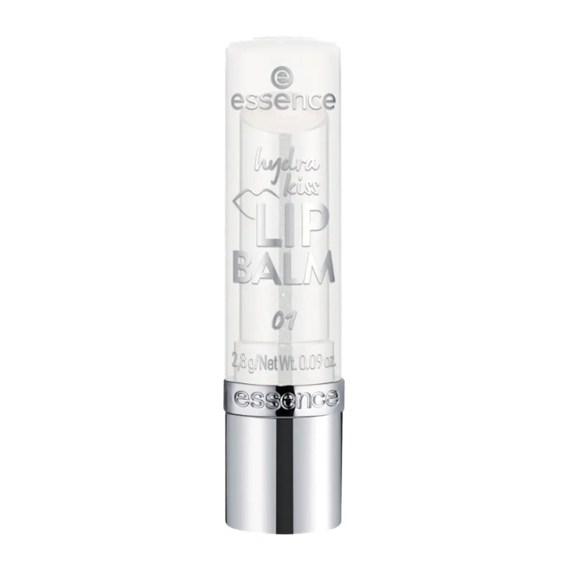 essence Hydra Kiss Lip Balm lesklý balzám na rty odstín 01 Crystal Kiss 2.8 g