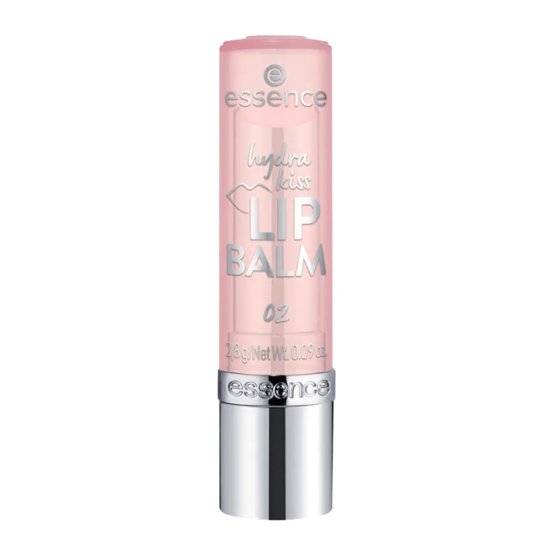 essence Hydra Kiss Lip Balm lesklý balzám na rty odstín 02 Cotton Kiss 2.8 g