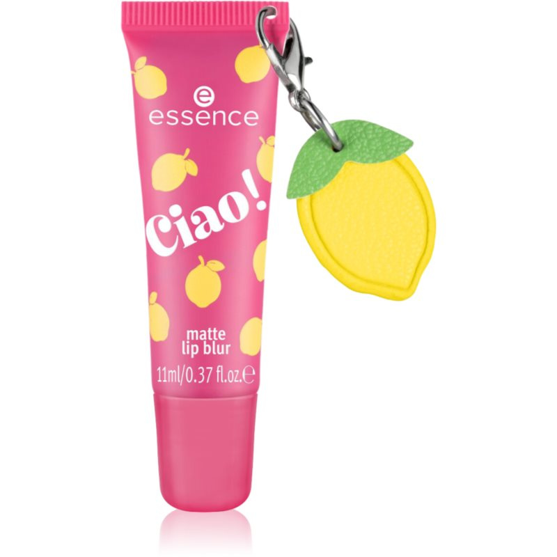 essence Ciao! matná rtěnka odstín 01 Limone Mio 11 ml