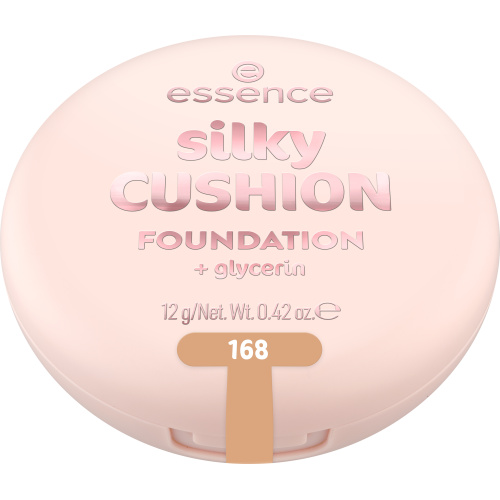 essence silky CUSHION FOUNDATION make-up v houbičce se středním krytím odstín 168 12 g