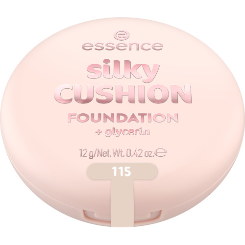 essence silky CUSHION FOUNDATION make-up v houbičce se středním krytím odstín 115 12 g