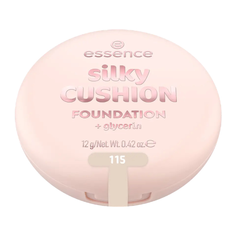 essence silky CUSHION FOUNDATION make-up v houbičce se středním krytím odstín 115 12 g