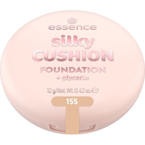 essence silky CUSHION FOUNDATION make-up v houbičce se středním krytím odstín 155 12 g