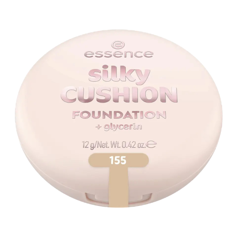 essence silky CUSHION FOUNDATION make-up v houbičce se středním krytím odstín 155 12 g