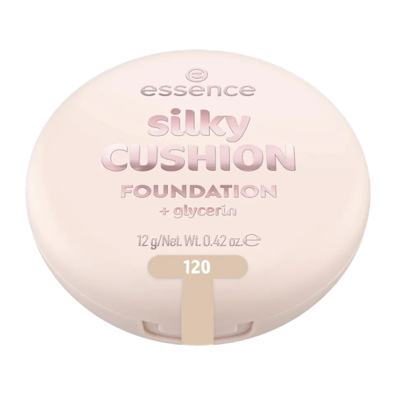 essence silky CUSHION FOUNDATION make-up v houbičce se středním krytím odstín 120 12 g
