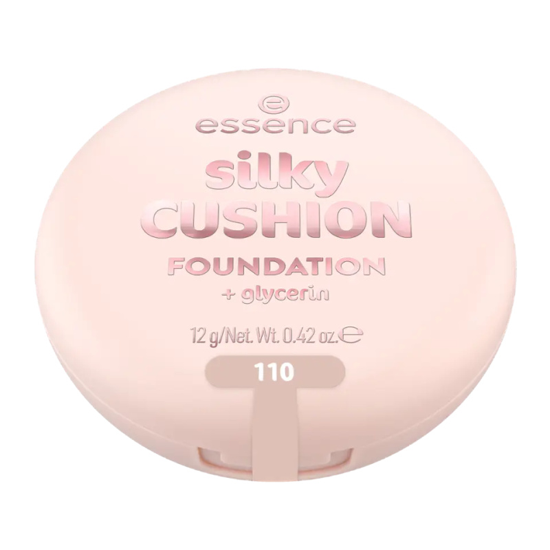 essence silky CUSHION FOUNDATION make-up v houbičce se středním krytím odstín 110 12 g