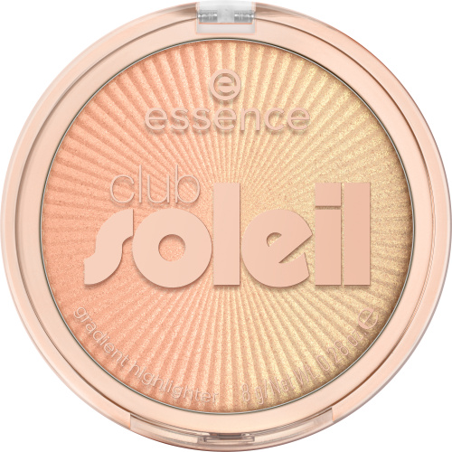 essence club SOLEIL rozjasňovač odstín 01 Sunset Drip 8 g