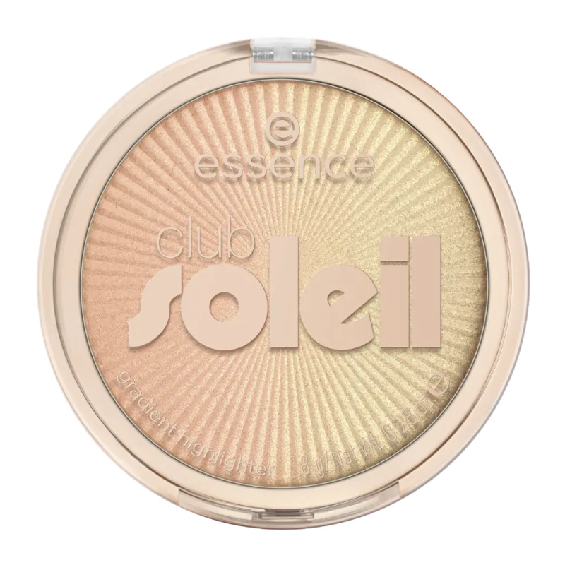 essence club SOLEIL rozjasňovač odstín 01 Sunset Drip 8 g