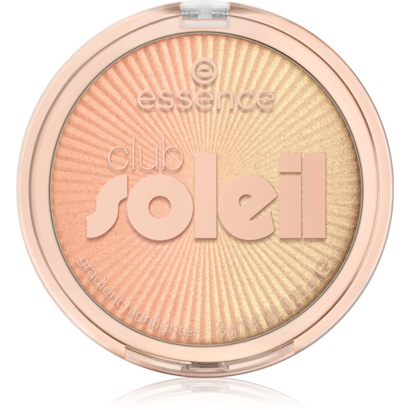 essence club SOLEIL rozjasňovač odstín 01 Sunset Drip 8 g