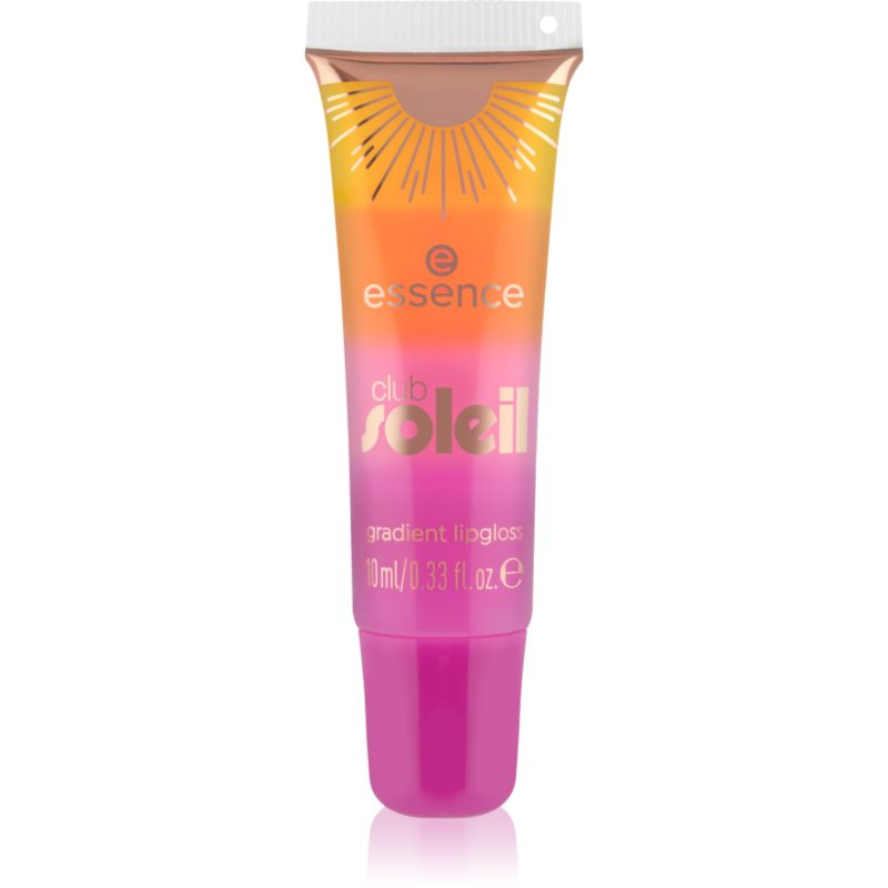 essence club SOLEIL lesk na rty odstín 01 Heatwave Kiss 10 ml