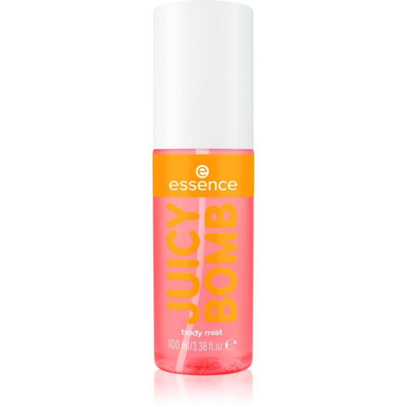 essence Juicy Bomb Tropical Drop tělová mlha pro ženy vůně 110 Mango Mellow 100 ml