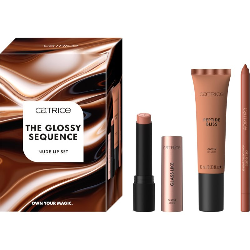 Catrice The Glossy Sequence Nude Lip Set sada na rty
