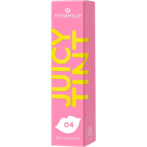 essence JUICY TINT fix na rty odstín 04 Raspberry Rush 3.5 ml
