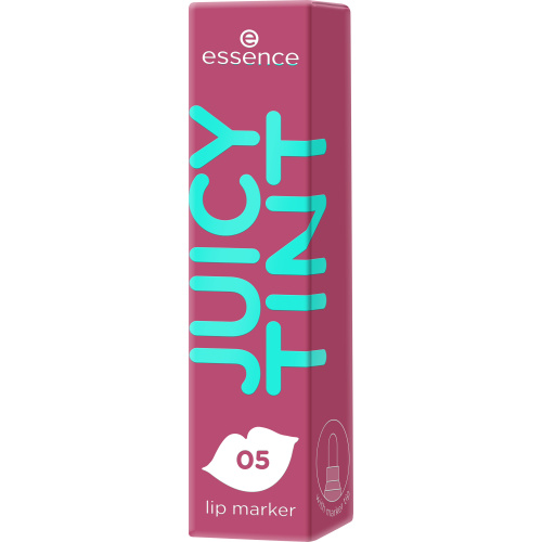 essence JUICY TINT fix na rty odstín 05 Plum Party 3.5 ml
