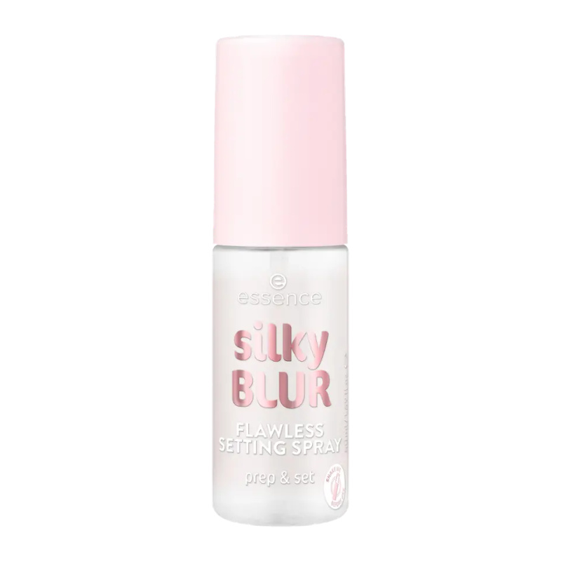 essence Hydratační fixační sprej Silky Blur