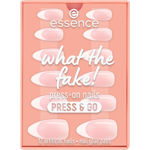 essence WHAT THE FAKE! umělé nehty 01 french nails