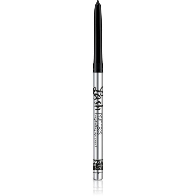 essence Lash PRINCESS PARTY voděodolná tužka na oči odstín 01 deep black waterproof 0.3 g