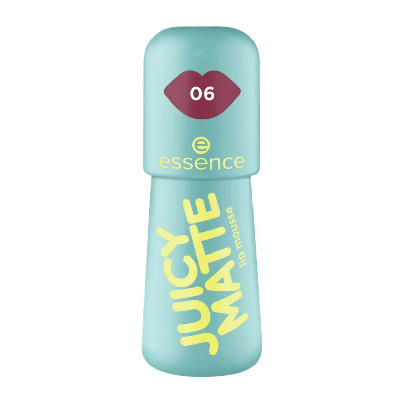 essence JUICY MATTE pěnová rtěnka s matným efektem odstín 06 Midnight Rose 2.7 ml