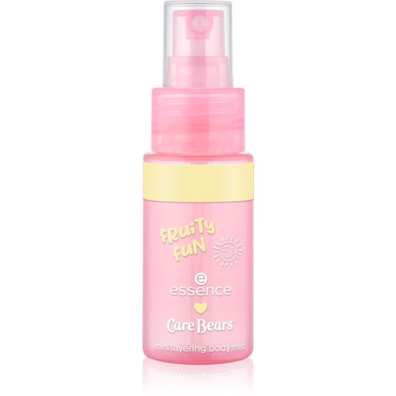 essence Care Bears parfémovaný tělový sprej mini pro ženy 03 Fruity Fun 35 ml
