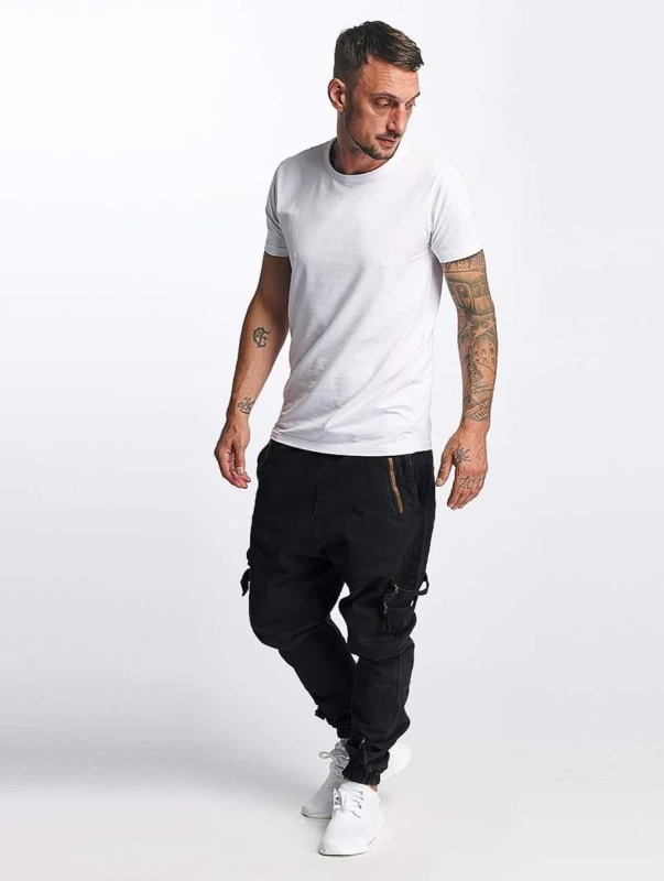 DEF Lucio Antifit Jeans černé