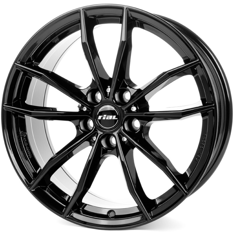 RIAL X12 7.5X18 5X112 ET46/57.1 černá