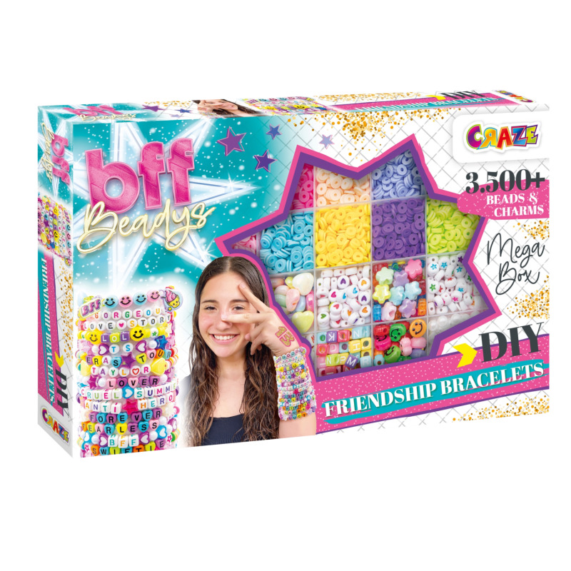 Craze Kreativní sada na výrobu náramků (Bff - Mega Box)