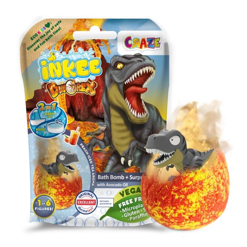 Šumivá bomba do vany s překvapením Dinosaurus