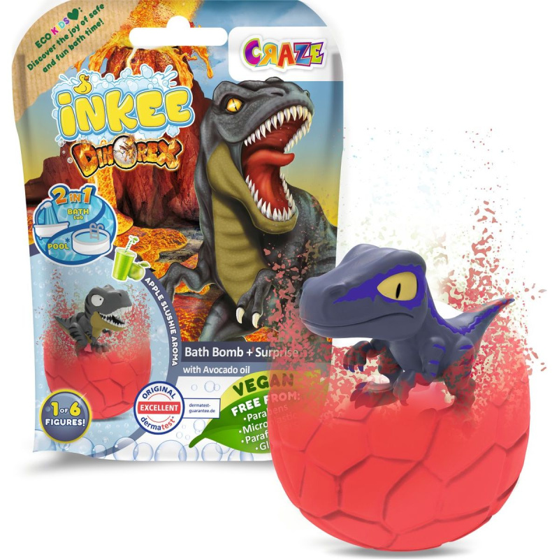 Šumivá bomba do vany s překvapením Dinosaurus