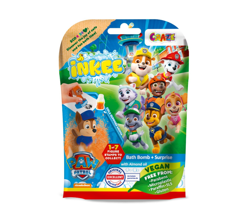 PawPatrol Koupelová bomba s překvapením 80 g