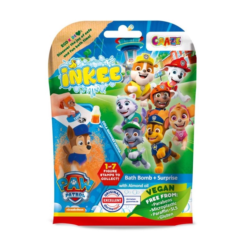 PawPatrol Koupelová bomba s překvapením 80 g