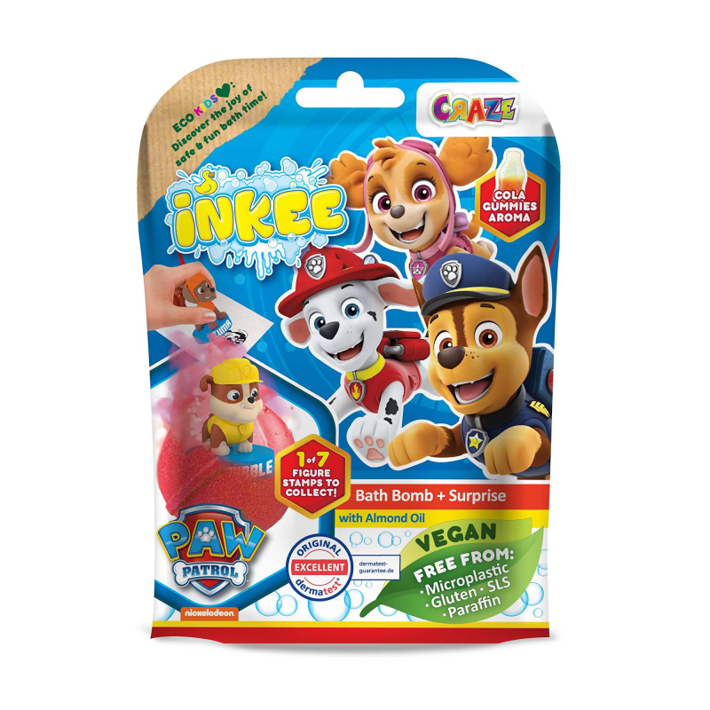PawPatrol Koupelová bomba s překvapením 80 g